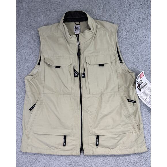 SCOTTeVEST Travel Vest Multi Pocket Tech Gadget Version 1.0 Men Size Large - Picture 1 of 14